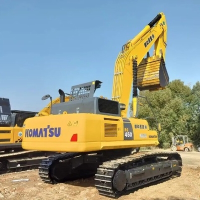 オリジナルSAA6D125E-5エンジンと2.1バケット容量を持つ中古コマツー PC450掘削機