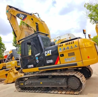 元のCAT 320D掘削機 C6.4ACERTエンジンを搭載した二重用 320Dキャタピラー掘削機