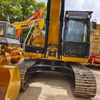 元の CAT 320D 20 トンのカターピラー掘削機 1.8m3のバケツ容量の古用掘削機