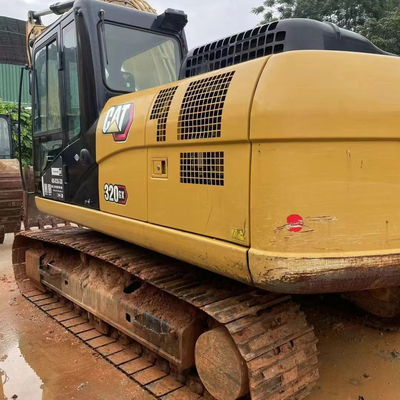 中古の CAT320GC 掘削機 オリジナルの水力弁付き 20 トンのクローラー掘削機