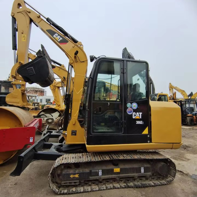 中古キャタピラー 306E 水力クローラー掘削機 体重 5795 kg